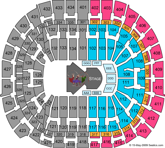 BB&T Center Seating Chart