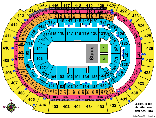 BB&T Center Seating Chart