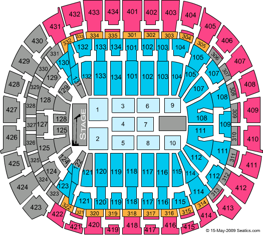 Bbt Seating Chart Concert