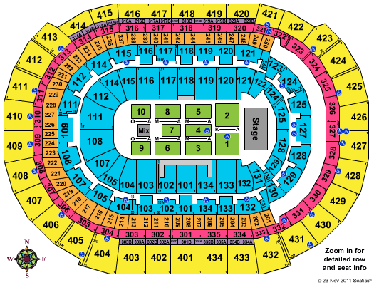 BB&T Center Seating Chart