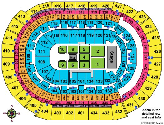 BB&T Center Seating Chart