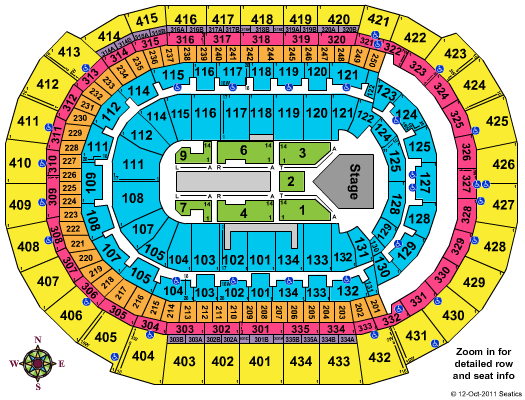 BB&T Center Seating Chart