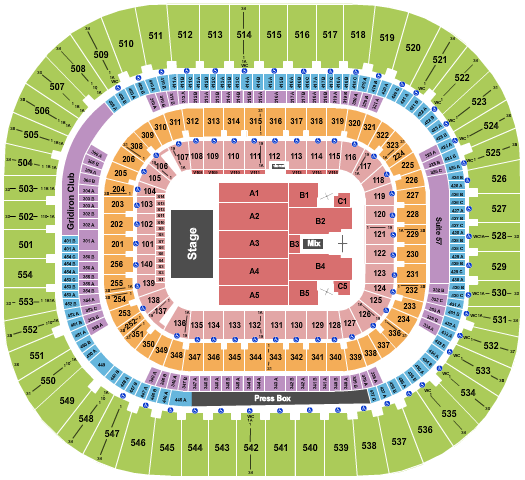 Bank Of America Stadium Seating Chart: George Strait