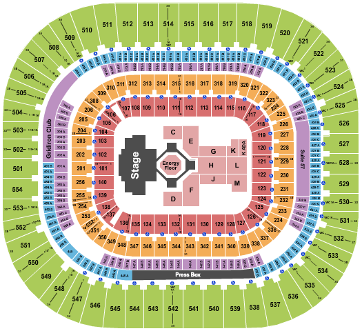 Bank Of America Stadium Seating Chart: Kendrick Lamar