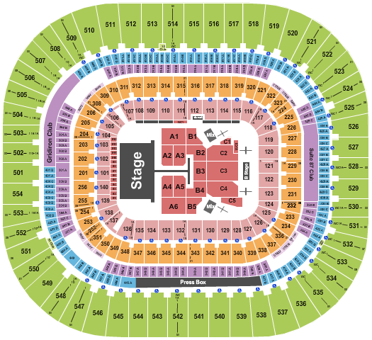 Bank Of America Stadium Seating Chart: Post Malone