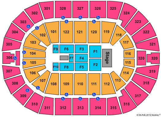 Bank Of Oklahoma Center Seating Chart