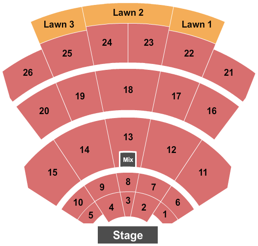 BankPlus Amphitheatre at Snowden Grove Seating Chart: Endstage 2