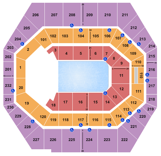 Bankers Life Fieldhouse Map