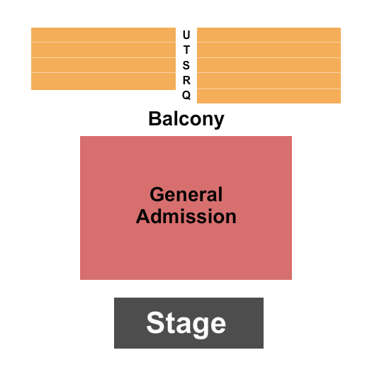 Bank of New Hampshire Stage Seating Chart: Endstage GA