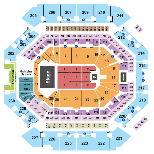 Barclays Center Seating Chart: Alejandro Sanz