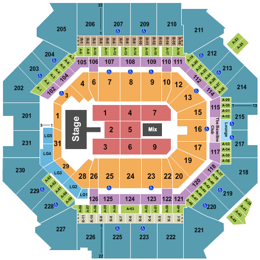 Barclays Center Seating Chart: Bounty Killer