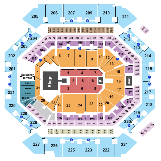 Barclays Center Seating Chart: Brandy