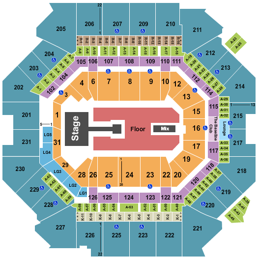 Barclays Center Seating Chart: Charli XCX