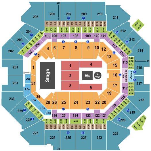 Barclays Center Seating Chart: Chris Brown
