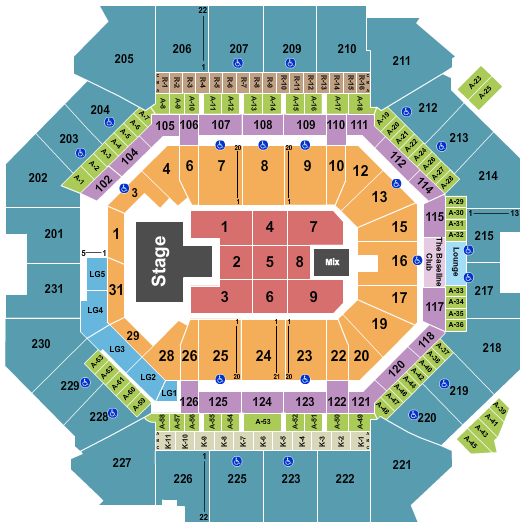 Barclays Center Seating Chart: Davido