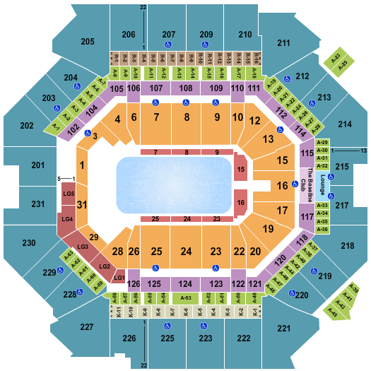 Barclays Center Seating Chart: Disney On Ice