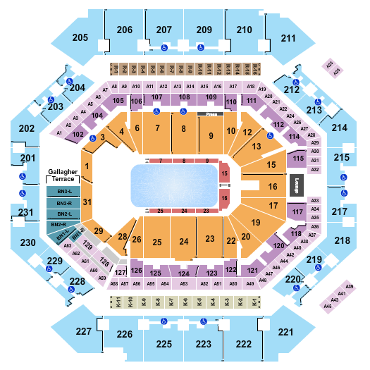 Barclays Center Seating Chart: Disney On Ice