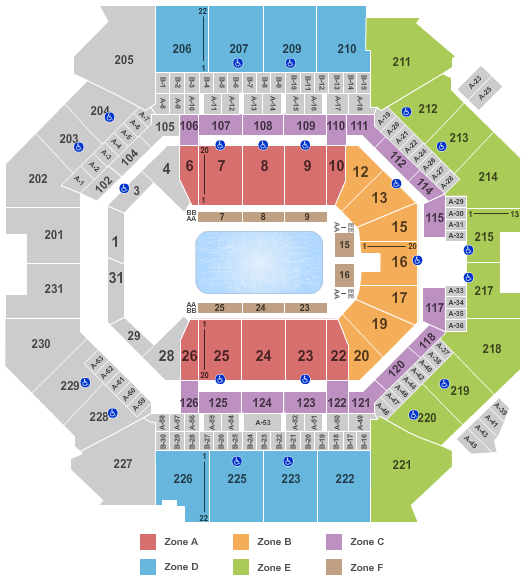 Barclays Center Seating Chart