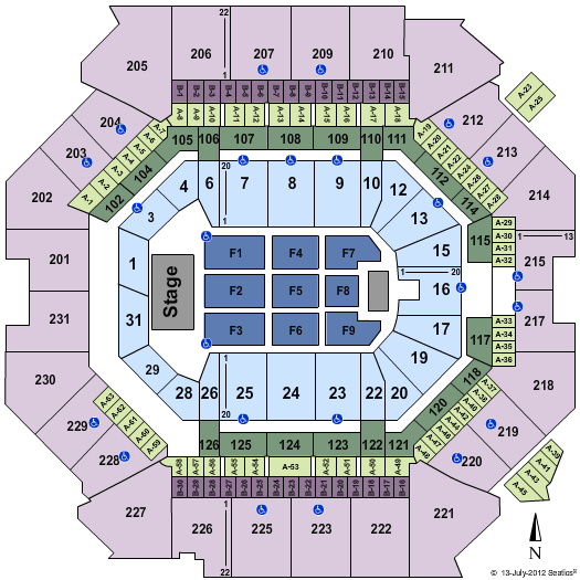 Barclays Center Seating Chart
