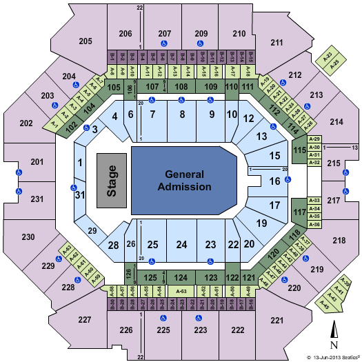 Barclays Center Seating Chart
