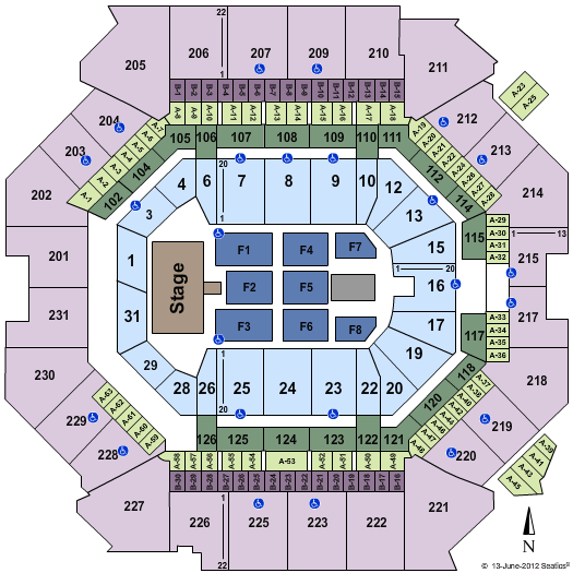Barclays Center Seating Chart