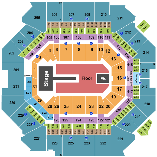 Barclays Center Seating Chart: Future