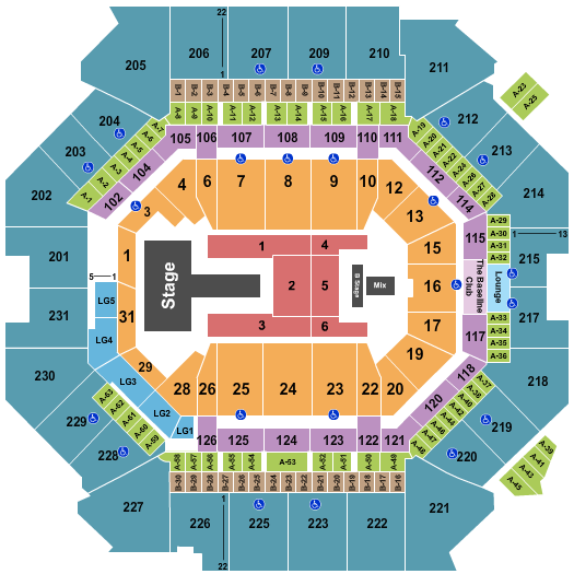 Barclays Center Seating Chart: J Balvin