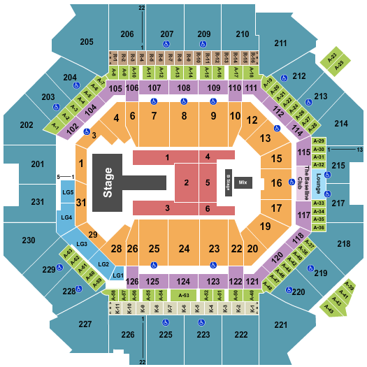 Barclays Center Seating Chart: J Balvin