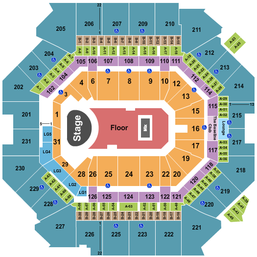 Barclays Center Seating Chart: Kacey Musgraves