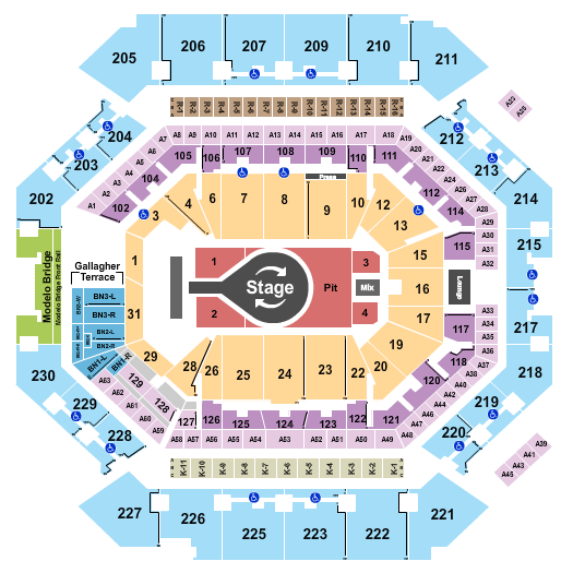 Barclays Center Seating Chart: Kacey Musgraves