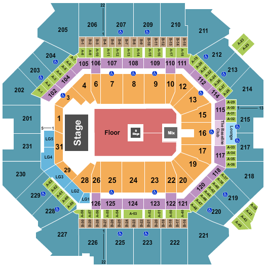 Barclays Center Seating Chart: Kaytranada