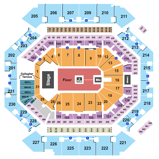 Barclays Center Seating Chart: Kaytranada