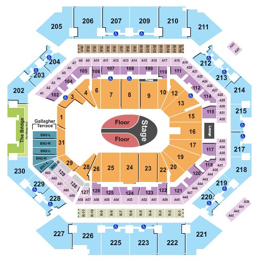 Barclays Center Seating Chart: League of Legends