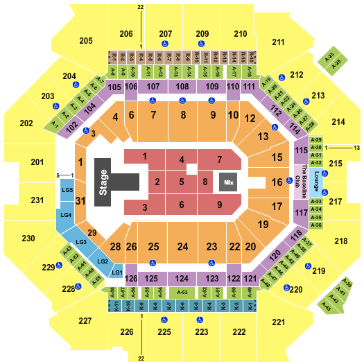 Barclays Center Seating Chart: Maverick City Music