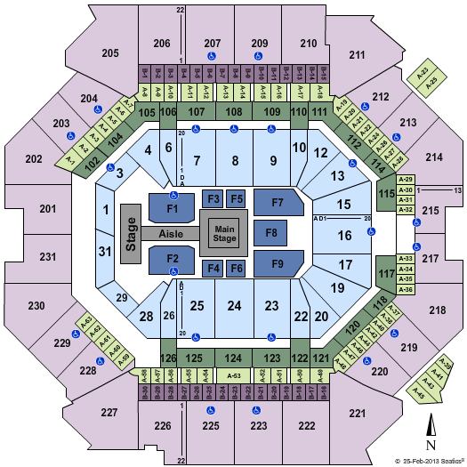 Barclays Center Seating Chart