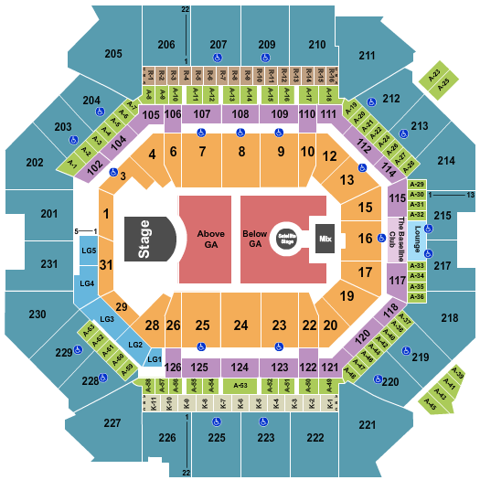 Barclays Center Seating Chart: Phoebe Bridgers