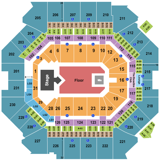Barclays Center Seating Chart: Sexyy Red