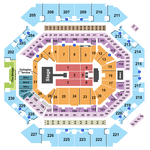 Barclays Center Seating Chart: Summer Walker