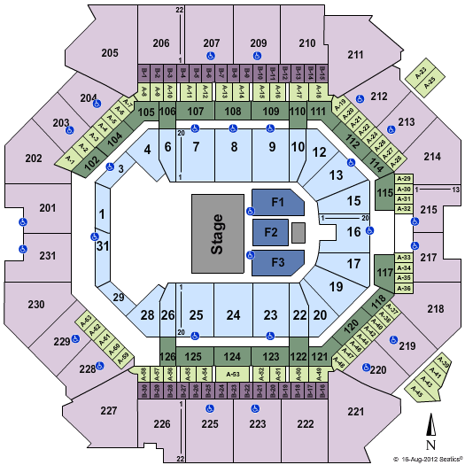 Barclays Center Seating Chart