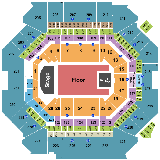 Barclays Center Seating Chart: Tyler The Creator