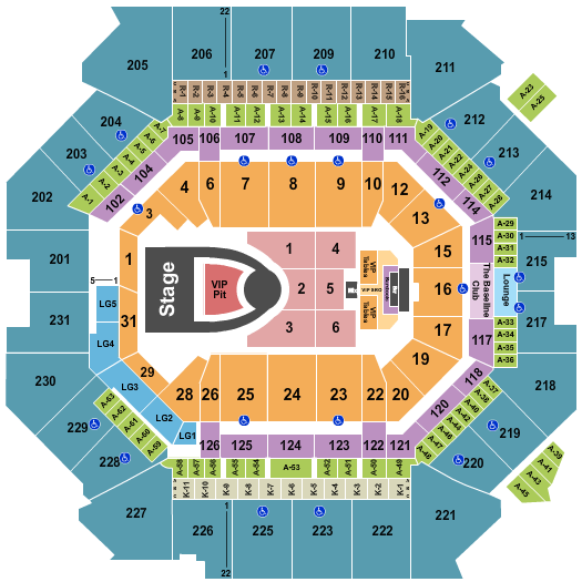 Barclays Center Seating Chart: Usher