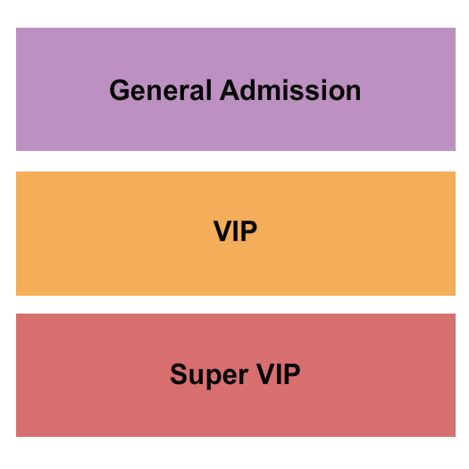 Barefoot Country Music Fest Seating Chart: GA-VIP-Super VIP