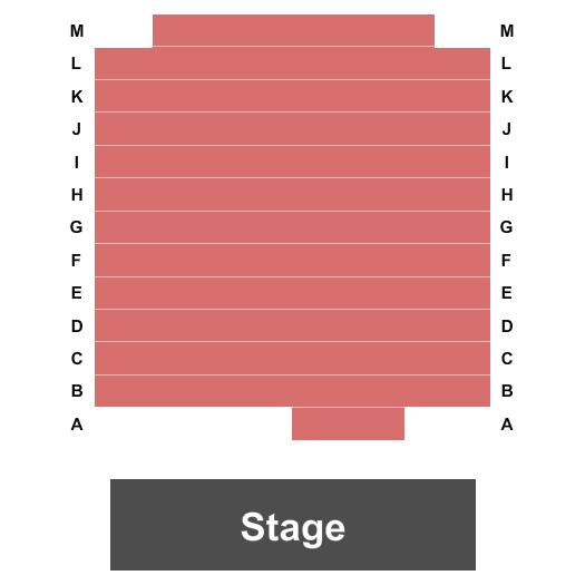 Baruch Performing Arts Center Seating Chart: Endstage
