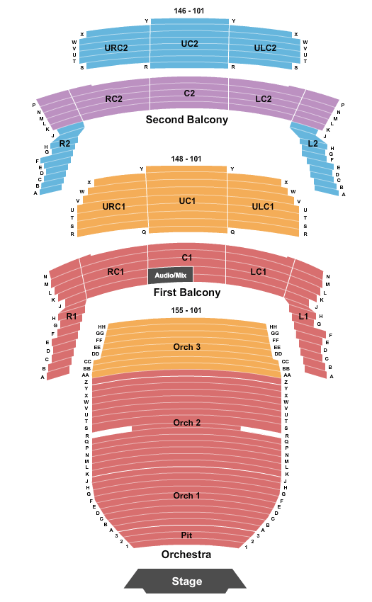 Wagner Noel Seating Chart