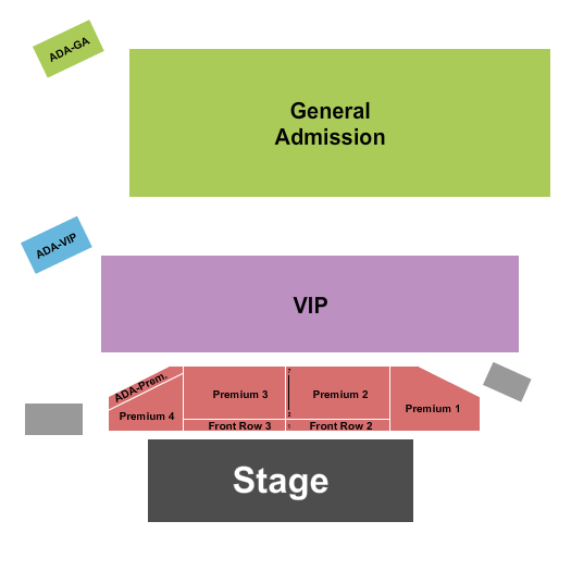 Batavia Downs - Trackside (Outdoors) Seating Chart: Endstage