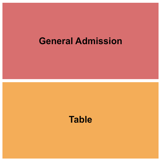 Beachland Ballroom Seating Chart: GA/Table