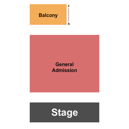 Bearsville Theater Seating Chart: GA/Balcony
