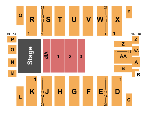 Beaumont Civic Center Seating Chart