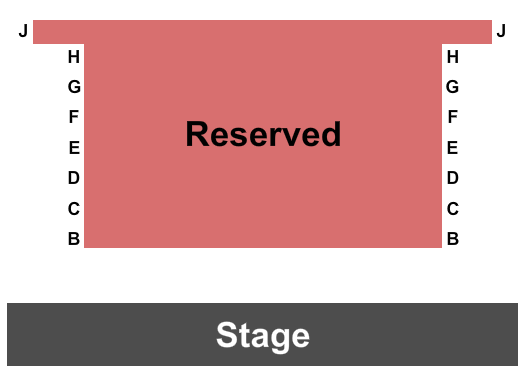 Beavercreek Community Theatre Seating Chart: Endstage