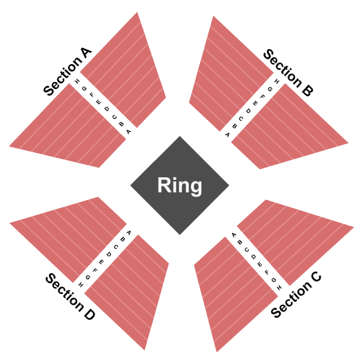 Beckley-Raleigh County Convention Center Seating Chart: Wrestling